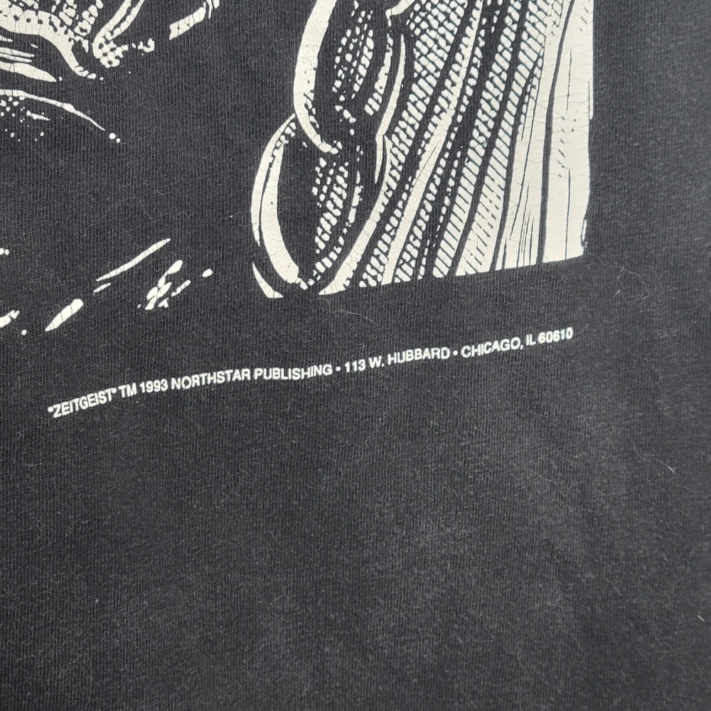 Vintage 90s Marvel Zeitgiest Northstar Publishing 1993 RARE Graphic T-Shirt XL - Picture 5 of 6